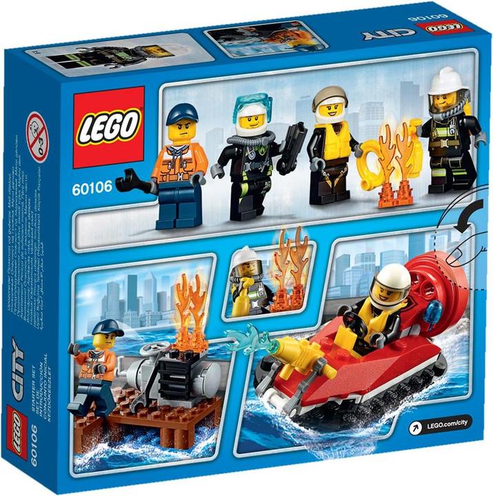 Actual product image LEGO Fire brigade starter set (60106, LEGO City)