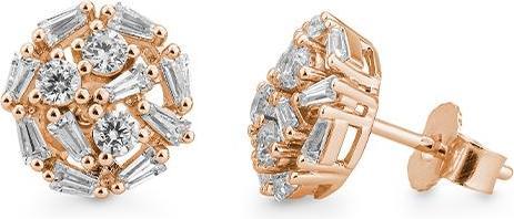 Breuning OHRSCHMUCK - BRILL. 0,90 Ct. G/if (750/18 K Gold)