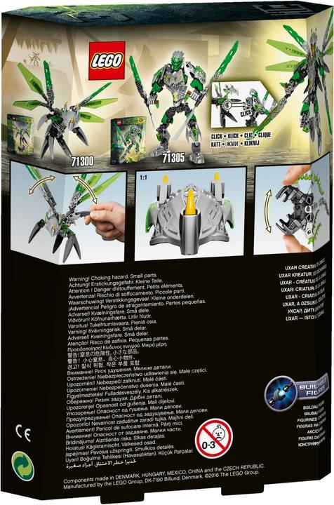 Actual product image LEGO Bionicle Uxar Creature of Jungle (71300)