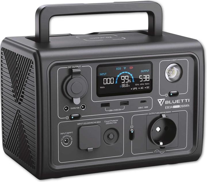 Image du produit Bluetti EB3A (268 Wh, 4.60 kg)