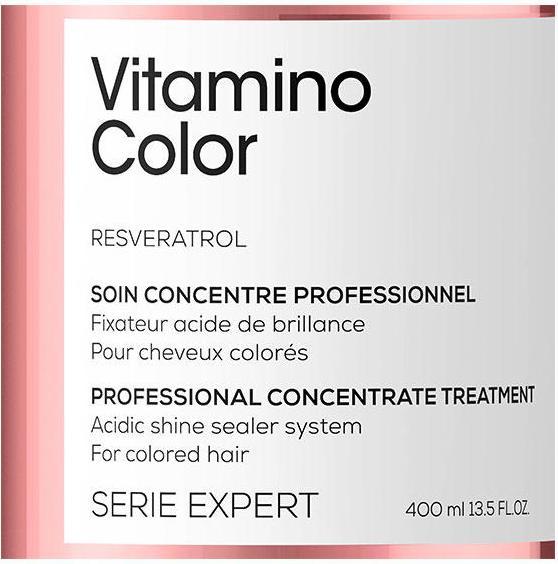 Image du produit L'Oréal Professionnel Série Expert Vitamino Color - Traitement concentré professionnel (400 ml, Shampoing liquide)