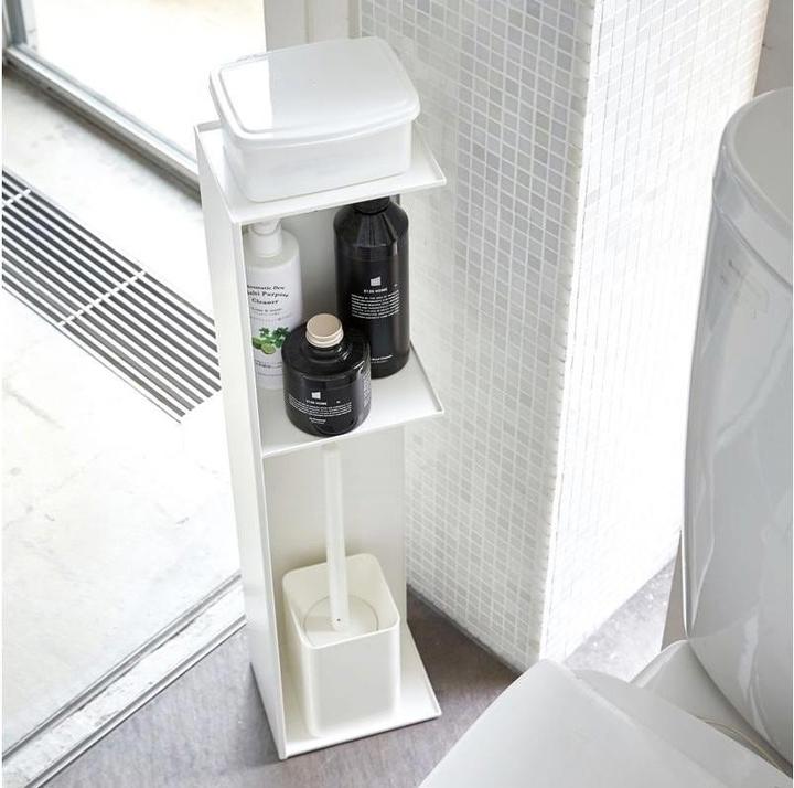 Immagine prodotto Yamazaki Porta rotolo di carta igienica con ripiano TOWER