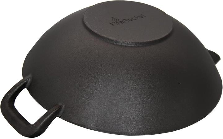 Actual product image FireRocket Gusseisen Wok Ø 34cm