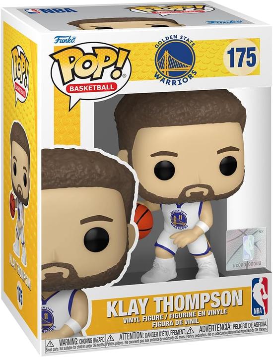Actual product image Funko NBA Golden State Warriors Klay Thompson