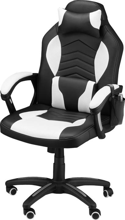 Produktbild Homcom Sportlicher Chefsessel mit Massage- und Wärmefunktion