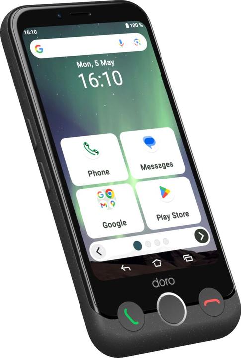 Produktbild Doro Aurora A10 (64 GB, Graphit, 4.50", Dual SIM, 13 Mpx, 4G)