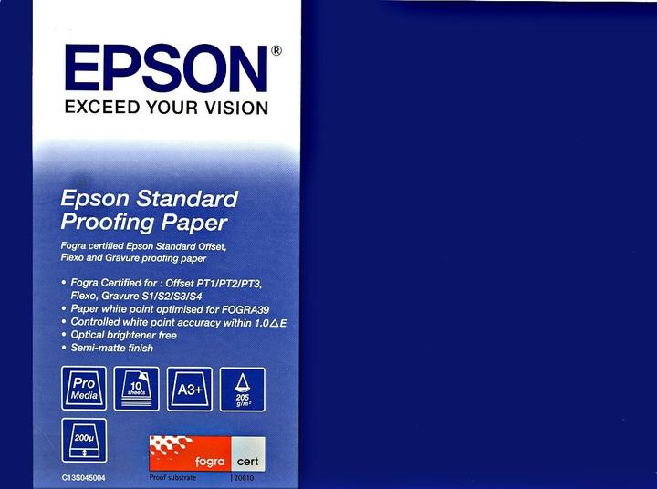 Actual product image Epson S045111 Standard proofing paper inkjet 240g/m2 432mm x 30.5m 1 roll 1-pack (240 g/m², 3050 cm, 43.20 cm)