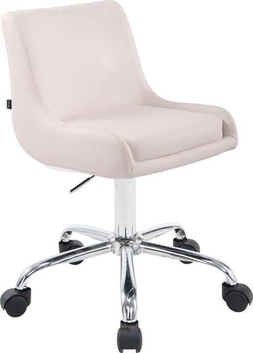 Produktbild CLP Arbeitshocker Club Kunstleder, weiss