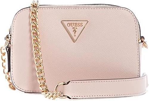 Actual product image Guess Noelle, Textile Crossbody Bag, Light Rose, HWZG78, For Women