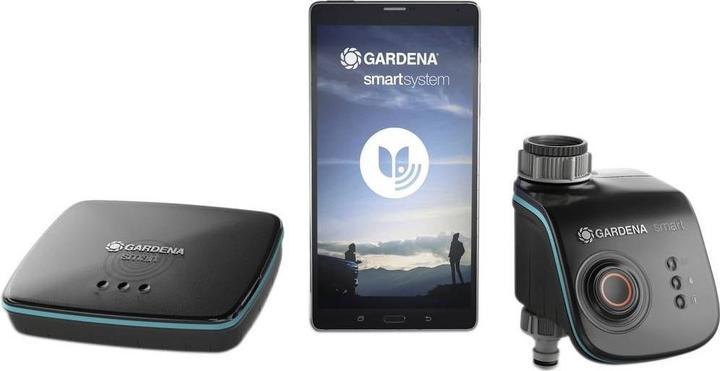 Immagine prodotto Gardena Set di controllo intelligente dell'acqua (Computer per l'irrigazione)