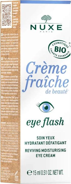 Image du produit Nuxe Crème Fraiche De Beauté Eye Flash Bio 15 ml (Crème, 15 ml, Journée)