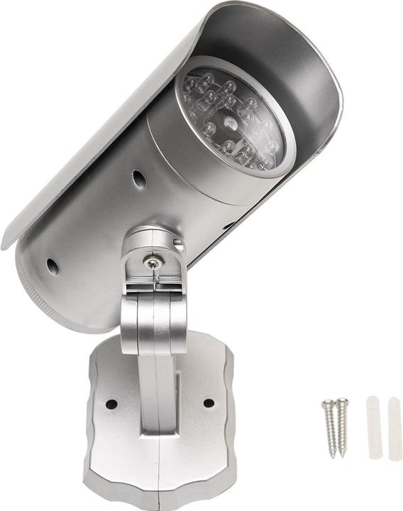 Produktbild Casativo Überwachungskamera Attrappe mit Bewegungssensor und rotem Blinklicht, Batteriebetrieb