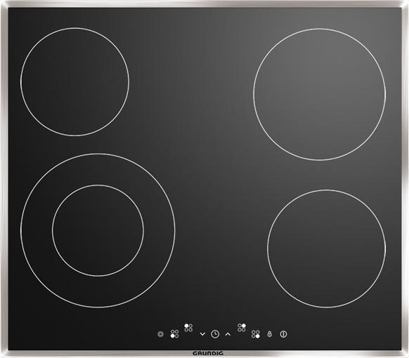 Image du produit Beko Grundig Table de cuisson vitrocéramique GIEV 613420 E