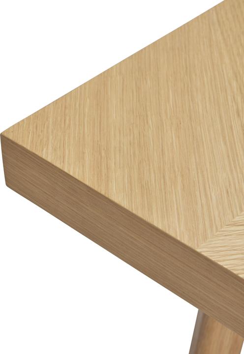 Produktbild Hübsch Herringbone Esstisch Small Naturfarben (160 x 80 x 78 cm)