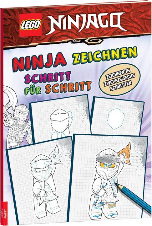 Lego Ninjago - Draw Ninja Step by Step