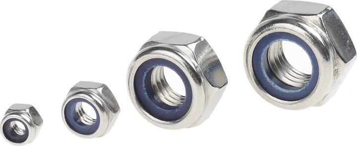 Produktbild Rs Pro Muttern Sortiment A4 M3 - M12 (M10, M12, M3, M4, M5, M6, M8)