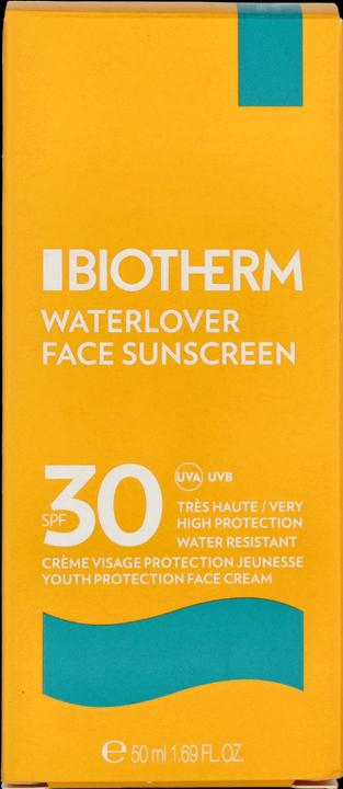 Actual product image Biotherm Waterlover Crème Solaire Anti-Âge SPF30 crème (Suntan cream, SPF 30, 50 ml, 67 g)