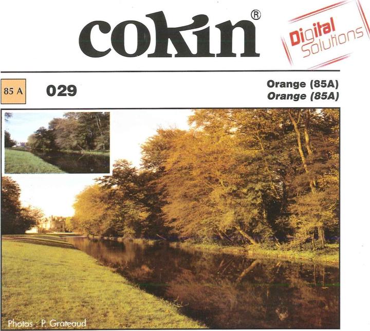 Actual product image Cokin X029 Orange filter (85A) (112 mm, Colour filters, 85 mm)