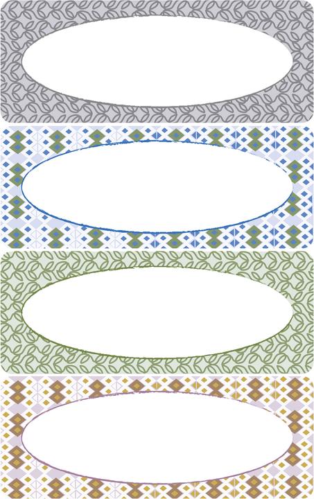 Produktbild Z-Design Namens-Etiketten