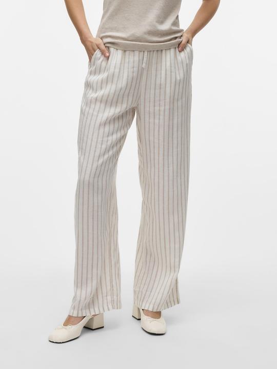 Actual product image Vero Moda VMLINN Mittlere Taille Hose Hose mit weitem Beinschnitt (XXL)