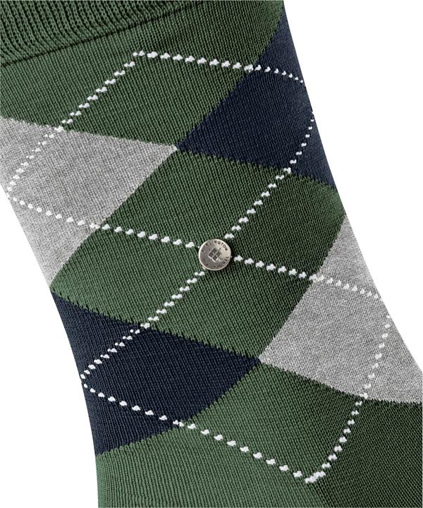 Image du produit Burlington Socken "Manchester" grün/klein gemustert (Une unité par pack, 40 - 46)