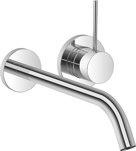Produktbild Dornbracht Meta SLIM Waschtisch-Wand-Einhandbatterie ohne Ablaufgarnitur, Ausladung 250 mm, starrer
