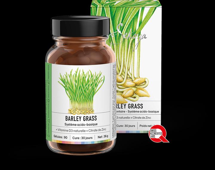 Sekoya Barley Grass | Säure-Basen-Gleichgewichts (90 Stück, Kapseln)