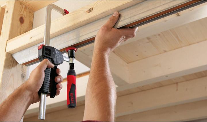 Image du produit Bessey Serre-joint à une main EHZ avec poignée 2-K (600 mm)