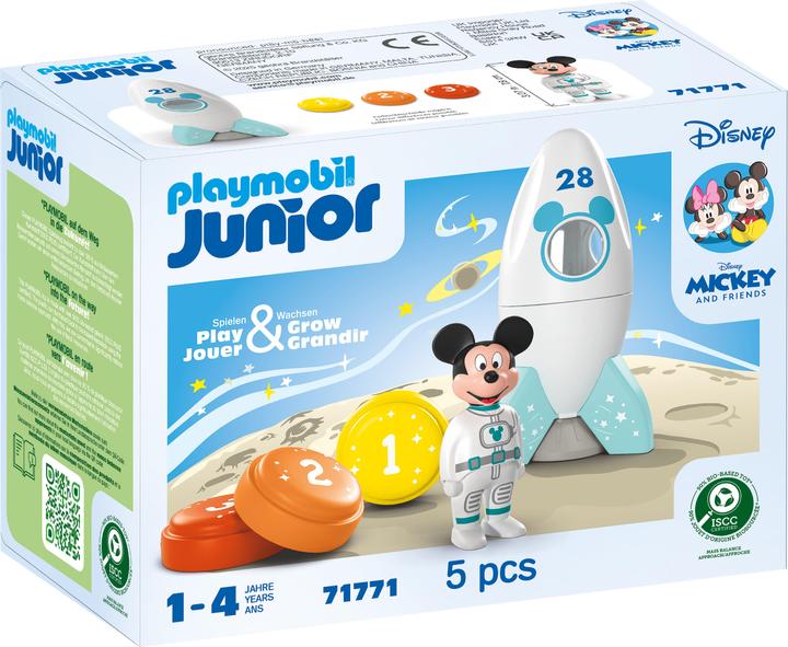 Playmobil Disney: Micky Maus' Raketen- & Weltraum-Abenteuer (71771, Playmobil Junior)
