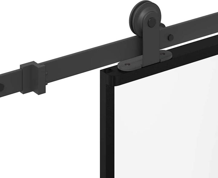 Produktbild VidaXL Schiebetür mit Beschlag 76x205 cm ESG-Glas & Aluminium