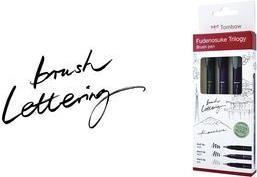 Produktbild Tombow Fudenosuke Triology Set (Schwarz, 0.60 mm, 3 x)