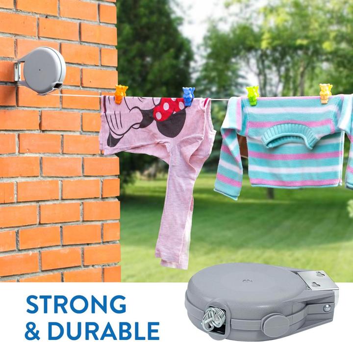 Image du produit Tatkraft Corde à linge (12 m)
