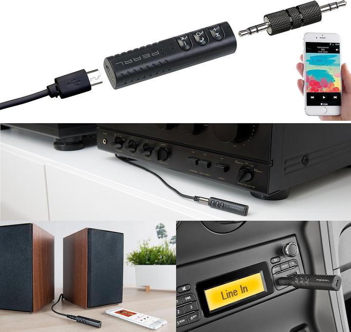 Produktbild Auvisio Audioadapter für HiFi-Anlage/Kopfhörer