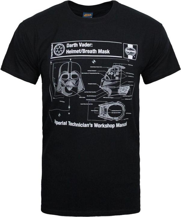 Star Wars offizielles Haynes Darth Vader TShirt (S)