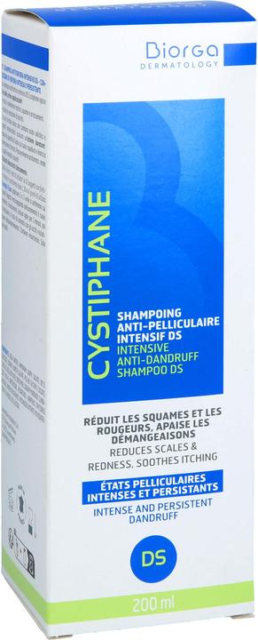 Actual product image Cystiphane Anti-Dandruff Shampoo DS intensive (200 ml, Liquid shampoo)