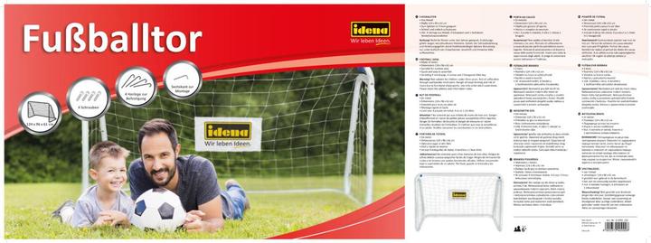 Actual product image Idena Football Goal Metal approx. 124x96cm