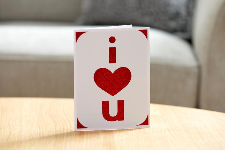 Actual product image Cricut Motif card Joy (12 x)