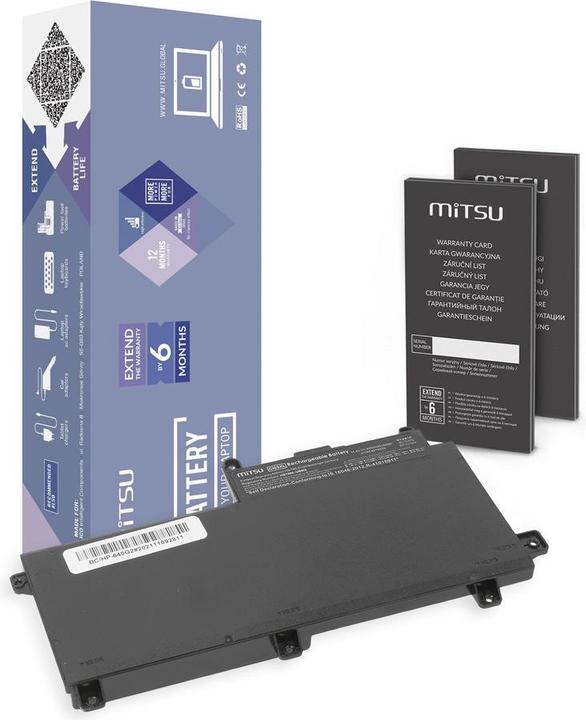 Produktbild Mitsu Akku für HP ProBook 640 G2 3900 mAh (44 Wh) 11 4 Volt (3 Zellen, 3900 mAh)
