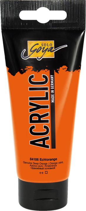 Produktbild Kreul Basic Acryl 100ml (Echtorange, 100 ml)