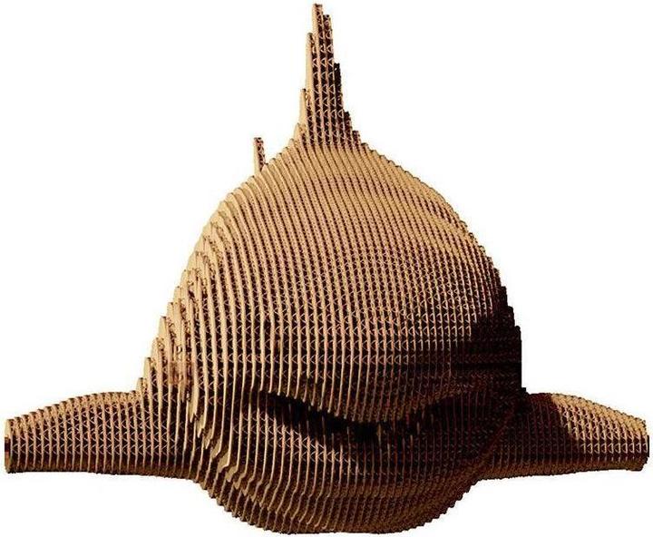 Produktbild Cartonic Weisser Hai - 3D Modell aus Karton