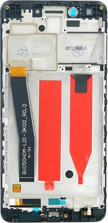 Image du produit OEM Unité d'affichage + cadre pour Huawei Nova Smart noir, sans logo (Écran, Nova)
