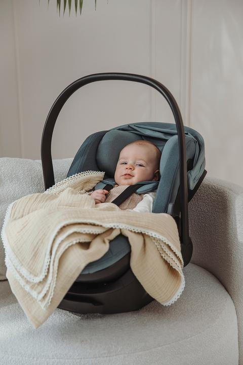 Actual product image Meyco Spitze swaddle (120 cm, 120 cm)