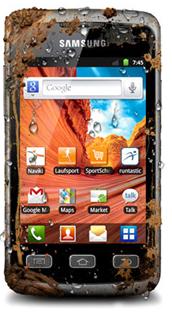 Produktbild Samsung S5690 Galaxy Xcover (0.15 GB, 3.65", 3 Mpx, 3G)
