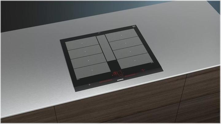 Image du produit Siemens EX675LYC1E Table de cuisson, Acier inoxydable Plaque à induction à zone intégrée 4 zone(s)