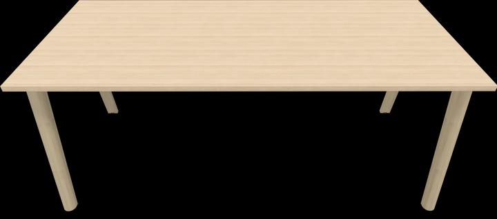 Actual product image Narbutas Nova Wood desk (1800 x 800 x 740 mm)