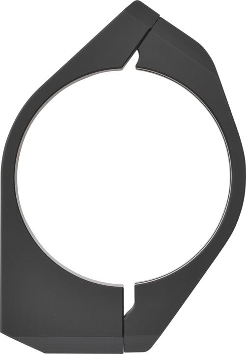 Actual product image Daytona Set of 59 mm black aluminium fork clamps for flasher mounting