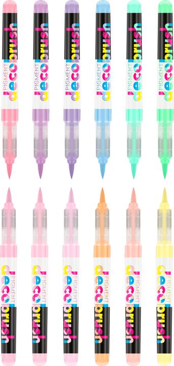 Produktbild Karin Deco Brush (Pastel Colors, 12 x)