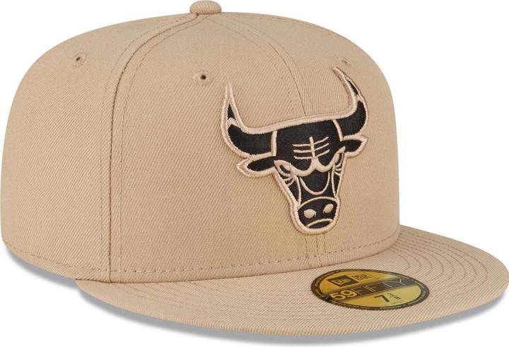 New Era 59Fifty Fitted Cap - NBA Chicago Bulls camel - 7 1/8