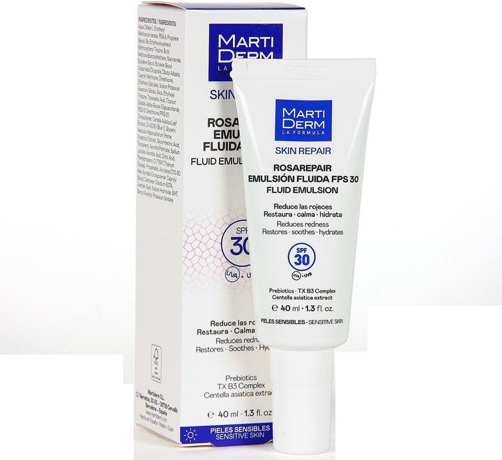 Immagine prodotto Martiderm Rosarepair Emulsione SPF30 40ml (Gel dopobarba, 40 ml)