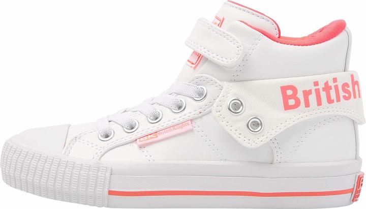 White, Neon Pink
